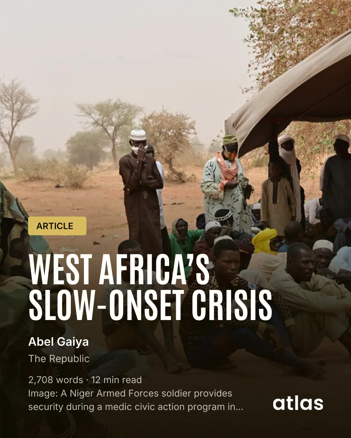West Africa’s Slow-Onset Crisis